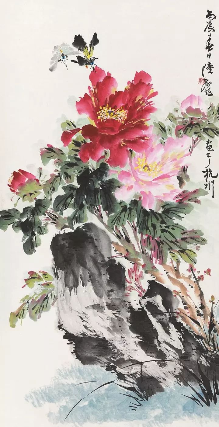 画牡丹花(画牡丹花图片)